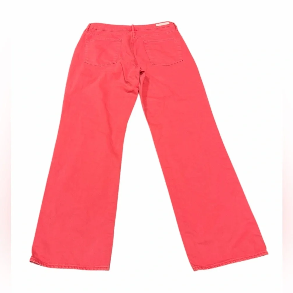 Articles Of Society Pink Coral Straight Leg Stretch Jeans Size 31